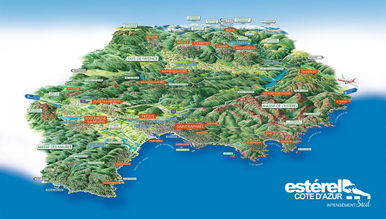 Hotel Le Cay Roquebrune-sur Argens Zewnętrze zdjęcie